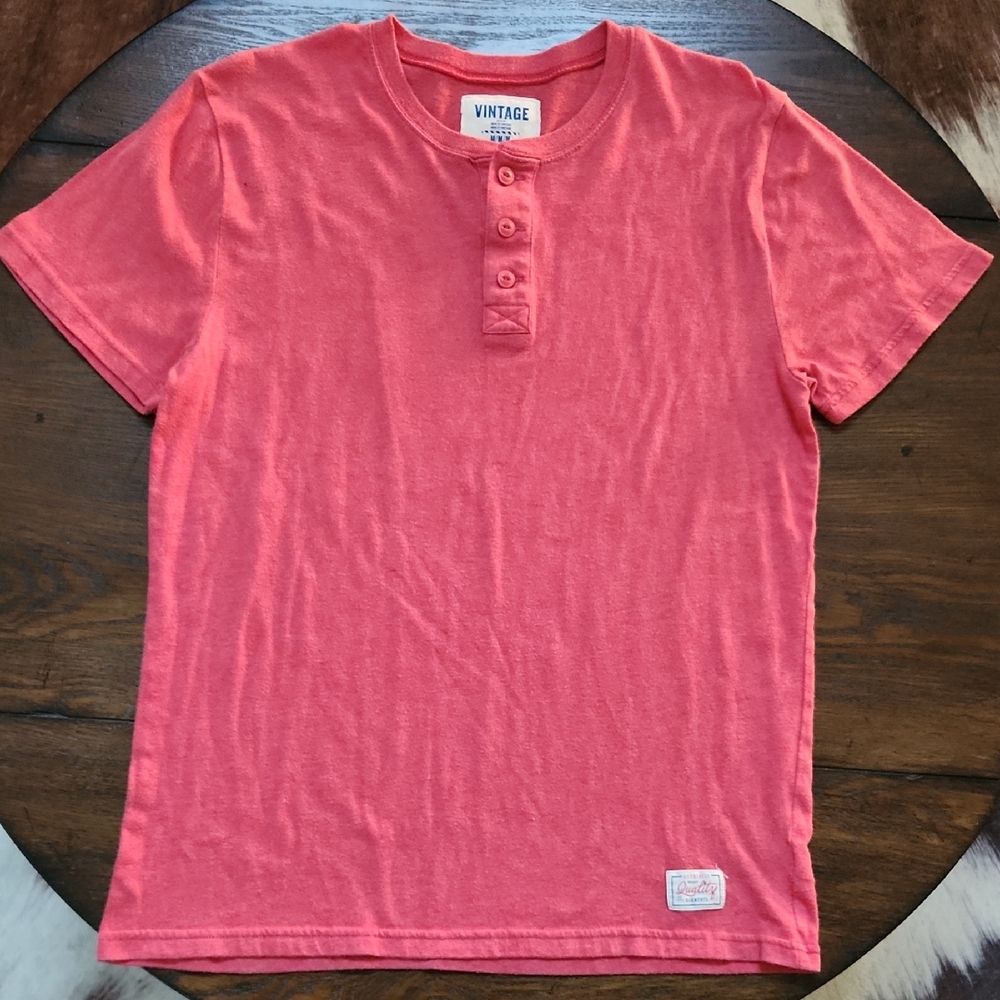 Vintage Brand Henley Tee
